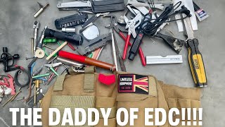 The Best EDC Kit ever - The Ultimate kit tool bag pouch. Every Day Carry Multitool essentials 