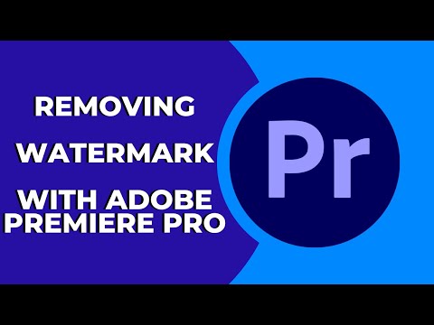 Video: Het Adobe Premiere-snit 'n watermerk?