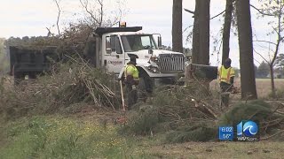 Chesapeake residents begin cleanup after second tornado in less than a week