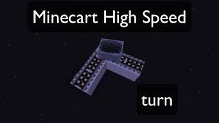 Minecart High Speed Turn