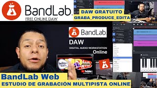 BANDLAB Web 💻 | PC: WINDOWS / MAC | DAW Gratuito | ESTUDIO de GRABACIÓN MULTIPISTA (Online) screenshot 4