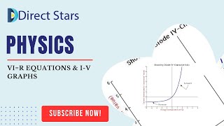 Direct Stars  Physics vi=r equationS & I V GRAPHS
