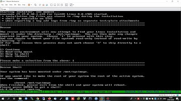 install and recover  grub2 on centos 8