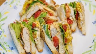 This is a easy way to make chicken club sandwich. please give thumbs
up if you liked it, and drop in comments have any questions let me
know abo...