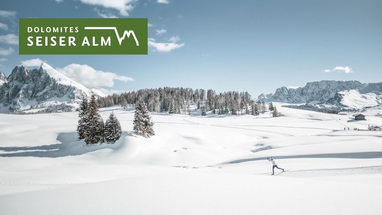 Cross-country skiing on the Seiser Alm ❄️