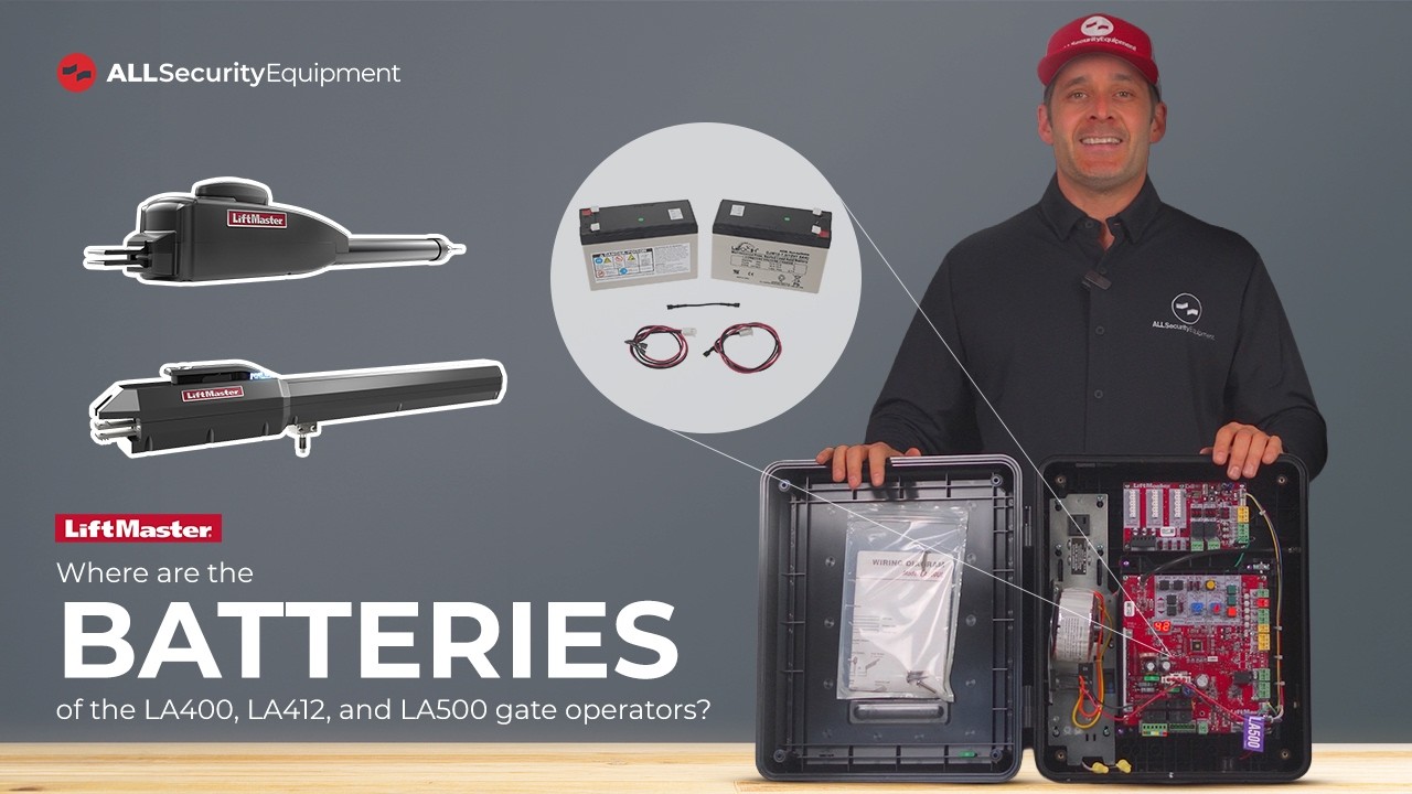 LiftMaster LA412PKGUL Dual Solar Swing Gate Opener