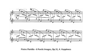 Pietro Floridia - 6 Poetic Images, Op.31, 4. Happiness