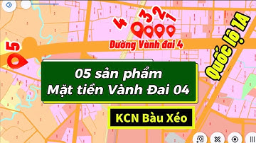 05 Sản phẩm mặt tiền Vành Đai 04, Tây Hoà - Trảng Bom. Nhà đất Trảng Bom, nhà đất Đồng Nai 24h