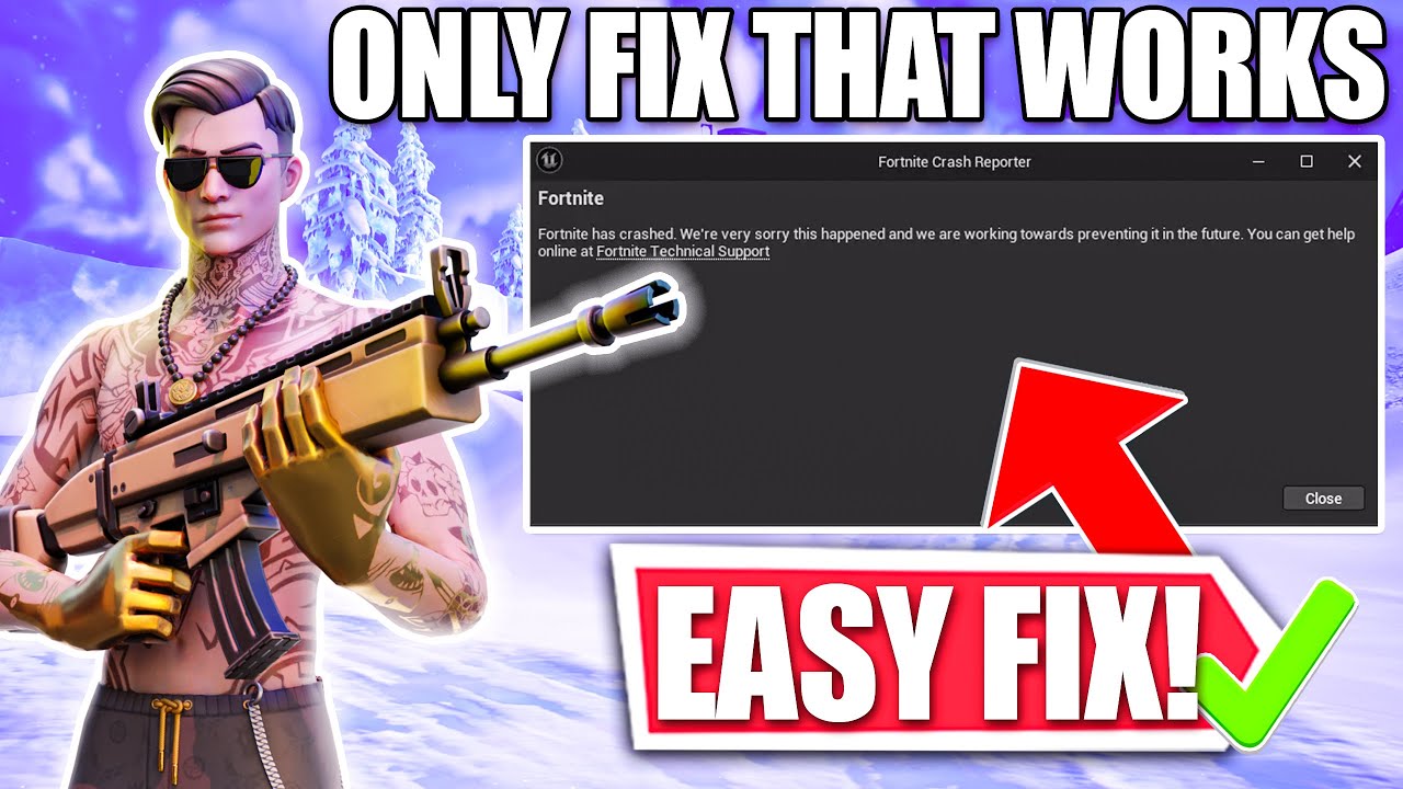 How to fix Fortnite crash and technical issues - Fortnite Support