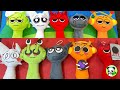 【SPRUNKI】スプランキーのぬいぐるみに合わせて工作してみた！フェーズ1と2★Plush/drawing/stuffed toys/ホラーバージョンも！