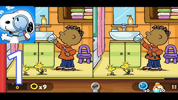 Snoopy Spot the Difference   Gameplay Walkthrough Part 1 iOS, Android