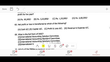 MODEL QUESTIONS ll BLOCK ACCOUNTANT II ACCOUNTING PART
