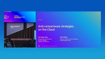 AWS Summit Sydney 2025: Anti-ransomware strategies on the cloud