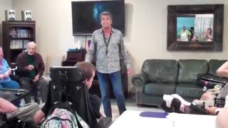 Mark Rivera visits Bell House