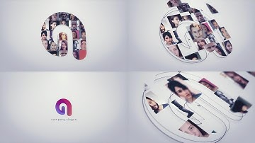 3d mosaic logo animation video for you 2024 | youtube channel reveal logo intro animation