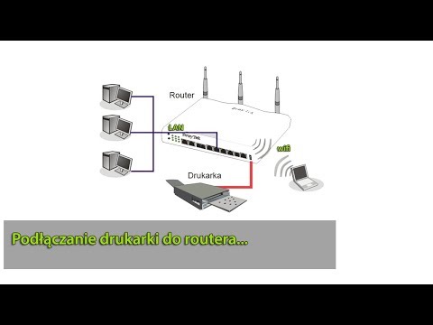 Wideo: Jak Podłączyć Drukarkę Do Routera