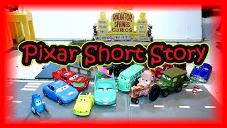 Pixar Cars Lightning Mcqueen Short Story Re Enactment Of Lizzies Post Card Hunt From The Cars Game