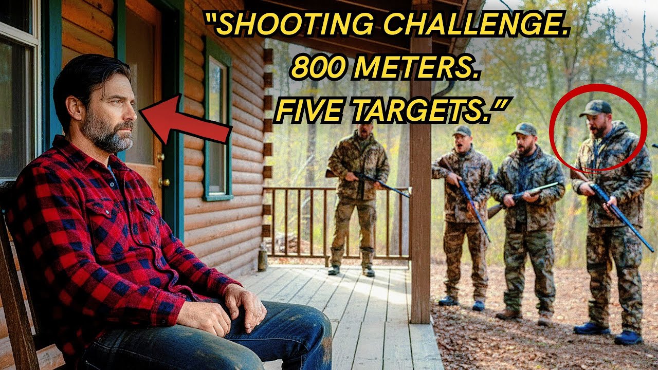 Бездомный ветеран-снайпер унаследовал горную хижину — и тут охотники узнали, почему его боялись.
