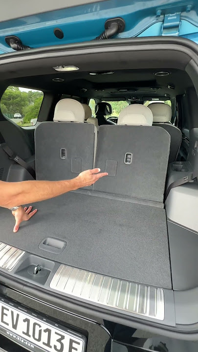 Is this the Perfect Seat Folding on any Car 🤔? Kia EV9 #shorts
