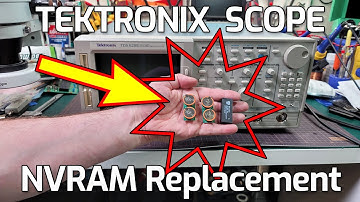 Tektronix TDS Oscilloscope NVRAM Replacement