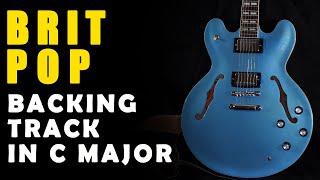 Video thumbnail of "90s Britpop Backing Track in C Major - Easy Jam Tracks"