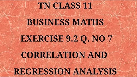 TN 11 Business maths chapter 9 exercise 9.2 question number 7