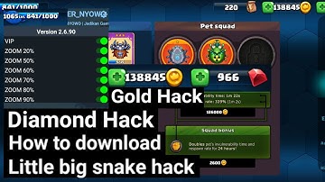 Little big snake VIP best hack | version 2.6.90 | Zoom hack and VIP hack and key hack no add hack,