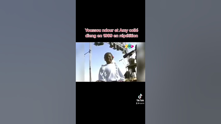 Youssou ndour et Amy collé dieng en 1989 en répétition🥰❤️ #shorts #senegal