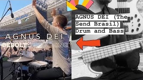 Agnus Dei - (Live at The Send Brasil) Drum cam and Bass