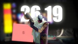 NEW UPDATED ADC TIERLIST [26.19]