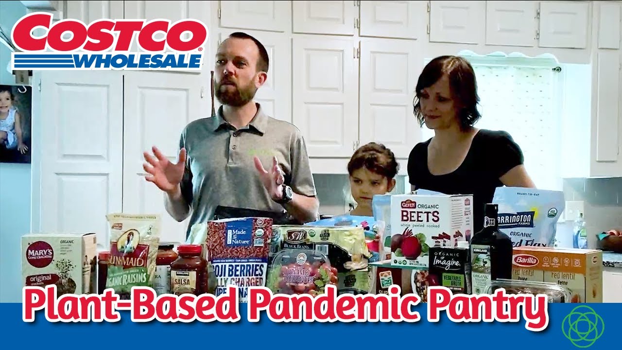 Plant-Based Pandemic Pantry | May 2020 Costco Haul - YouTube