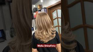 Wella Shinefinty Beige Blonde #hairstyle #wellahaircolor #hair #beauty