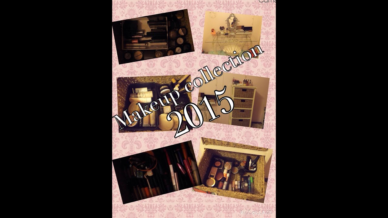 Makeup collection 2015 || camsglam