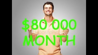 ✅ $80 000/MONTH ✅ How to make money online fast 2018 (How to make money online fast and free)✅