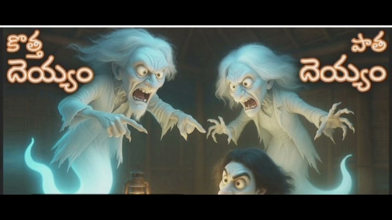 కొత్త దెయ్యం పాత దెయ్యం#bedtimestories #telugukathaluaudio  #ammammapodupukathalu #katha #trending 