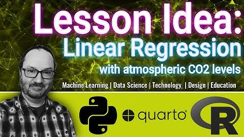 Lesson Idea: Linear Regression with Atmospheric CO2 Data