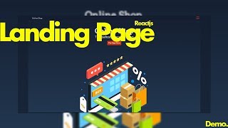 Reactjs Landing Page