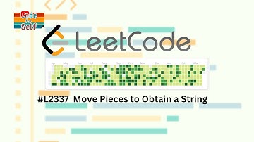 2337. Move Pieces to Obtain a String | LeetCode Medium Explained | Two-Pointer Approach