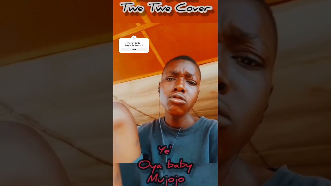 @KizzDanielchannel Twe Twe Cover #viral #viralshorts #youtubeshorts #music #musiccover
