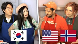 Which Country Is Better At Cooking? (South Korea vs. America and Norway)