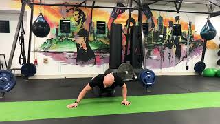 Archer Push-ups using Sliders | JAF