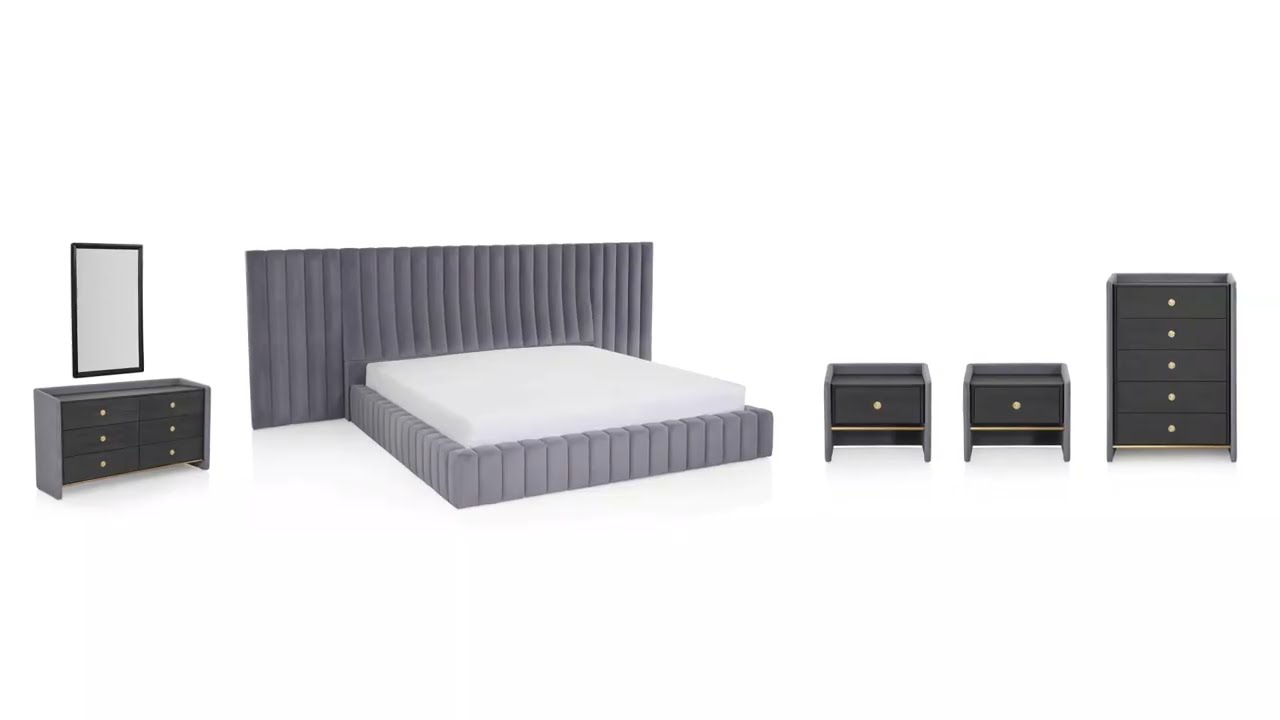 Midas Furniture - "REGAN" Bedroom Set