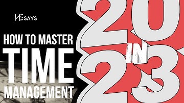 Master Time Management: Boost Productivity and Achieve Your Goals | He Says