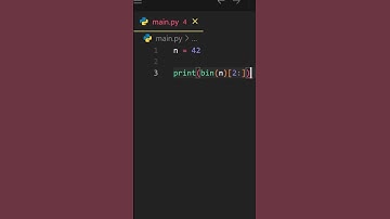 Convert Integer to Binary String in Python  #coding #python #programming