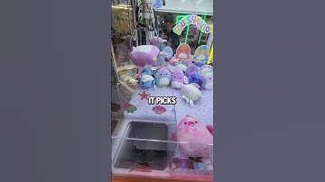 Thumbnail of The UNBELIEVABLE Happened at a Squishmallow Claw Machine! #shorts