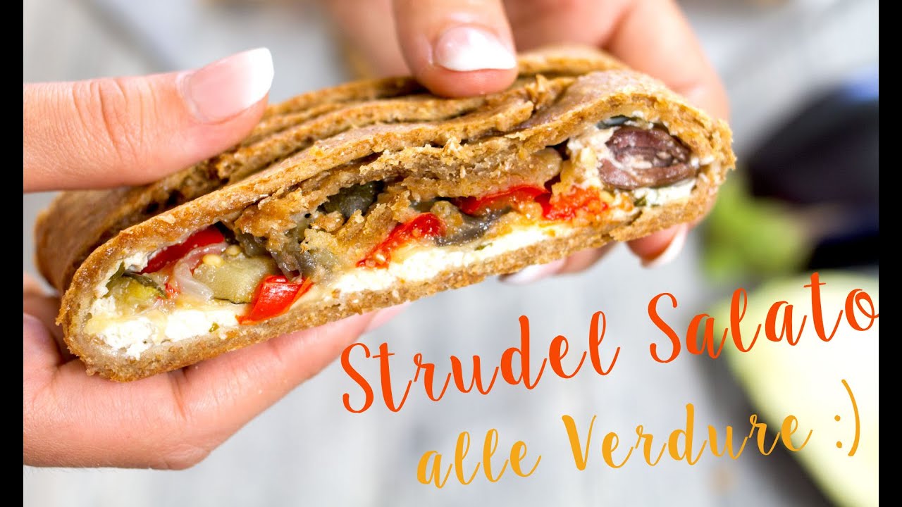STRUDEL SALATO | Una ricetta FACILE e BUONISSIMA perfetto da CONGELARE e prepare in anticipo