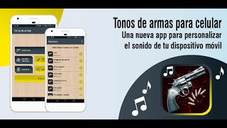 App sonidos de armas screenshot 2