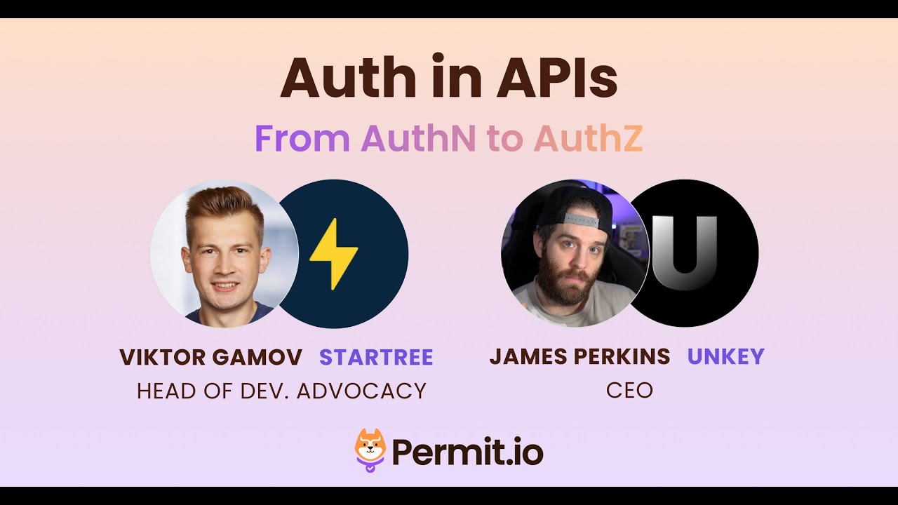 Auth in APIs - From AuthN to AuthZ - YouTube