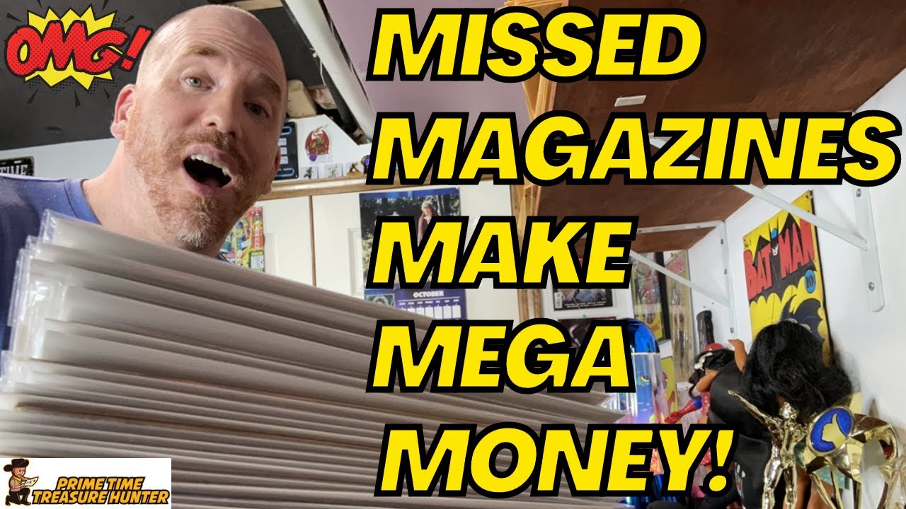 These Missed Magazines Make Mega Money on Ebay!