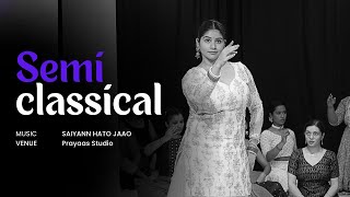 Saiyaan Hatto Jaao | Choreography Workshop | Prayaas Studio  #shorts #diksharana #saiyan